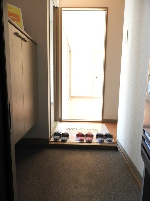 グリーンパーク芳泉　C棟の玄関