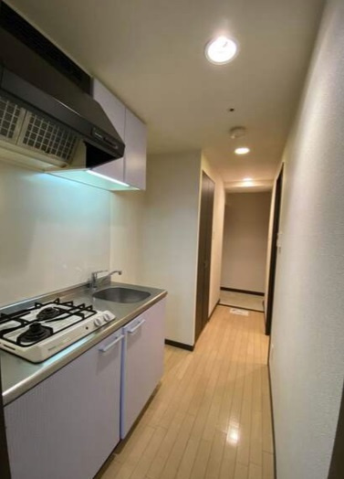 大阪市中央区松屋町の賃貸マンションのキッチン