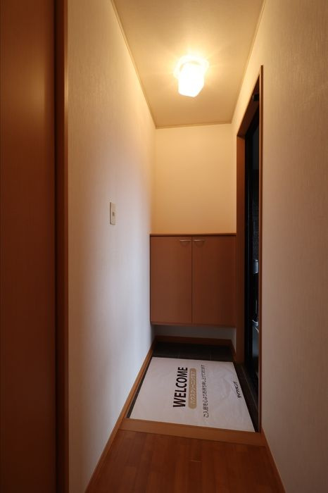 アリッサム２１　A棟の玄関