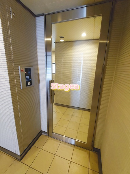 さいたま市大宮区大成町３丁目のアパートのエントランス