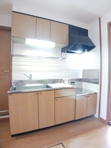 サファイアンエレガンスＤのキッチン|きれいなキッチンです