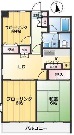 メゾン・フロール の間取り