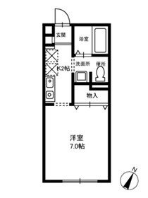 ＭＫハイツの間取り