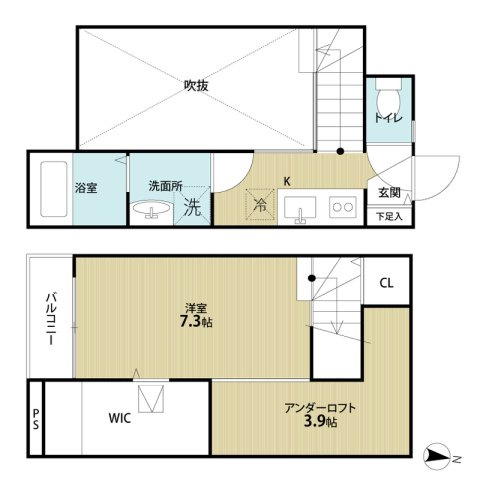 【間取り】 | レオルガ伊都