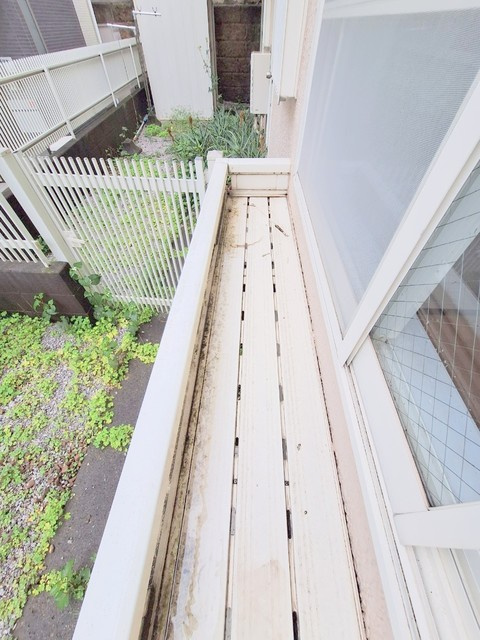 アビテ四谷のバルコニー
