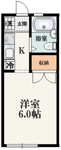 アビテ四谷の間取り