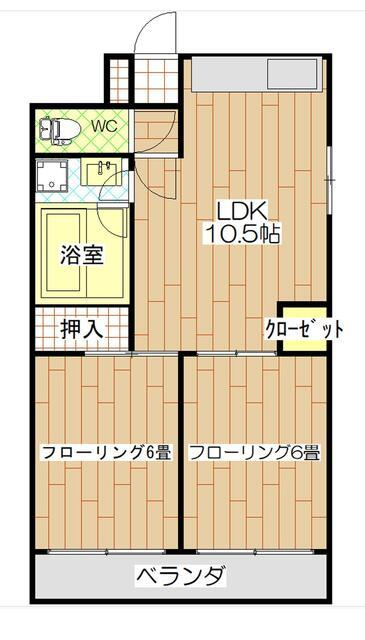 グランドール東寺尾の間取り