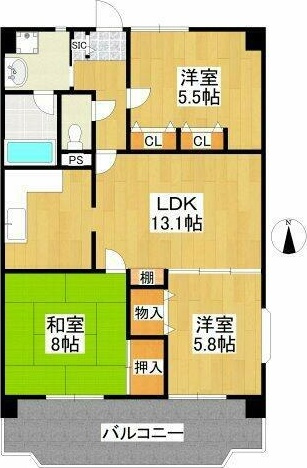 センチュリー７の間取り