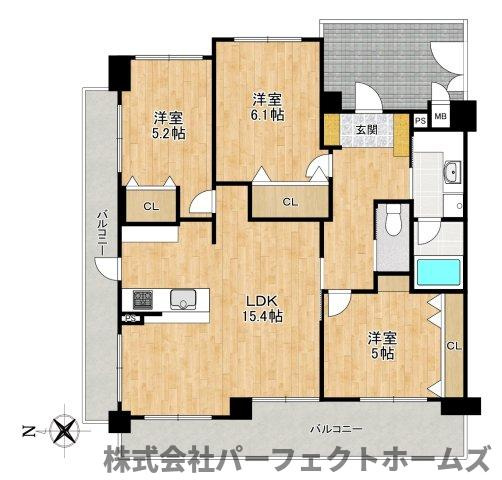 【間取り】の画像