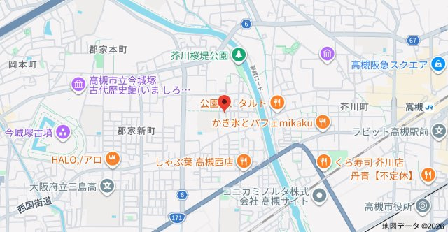 シャーメゾン清華の地図