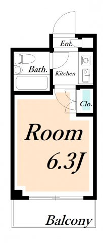 ローズマンションA69番館の間取り