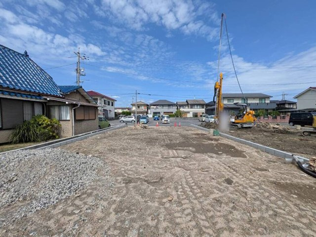 岡山市南区築港栄町　4棟①号棟の外観|◆2026年9月撮影。現在建築中です。