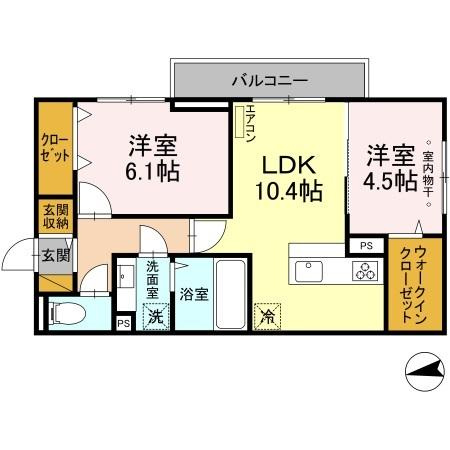 【間取り】 | コンフォート松戸