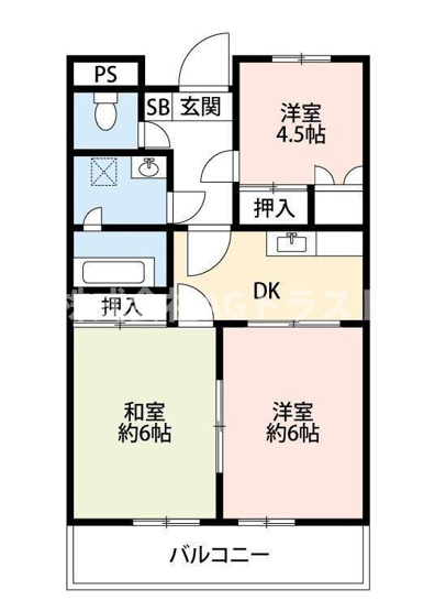 【間取り】 | グランデージ大宮壱番館