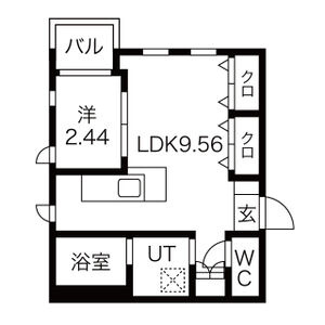 BRIQUE(ブリック)の間取り
