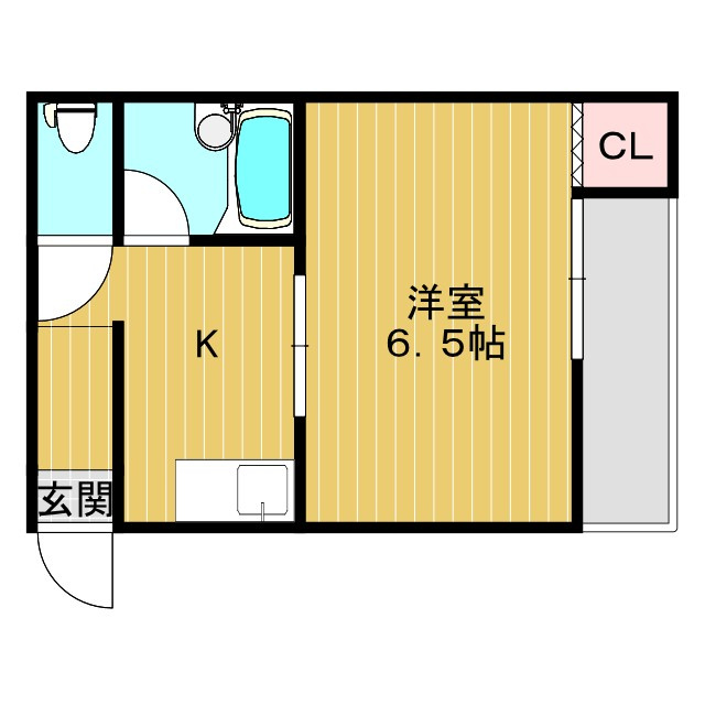 サンポート21の間取り
