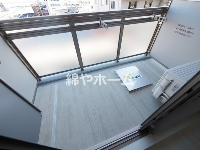 エスリード大阪イーストエッジのバルコニー|バルコニーがあります