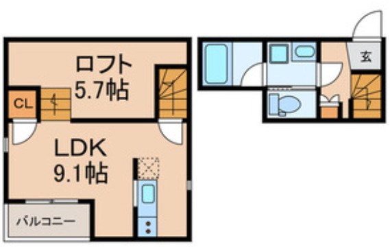 Garden Hills MATSUDOの間取り