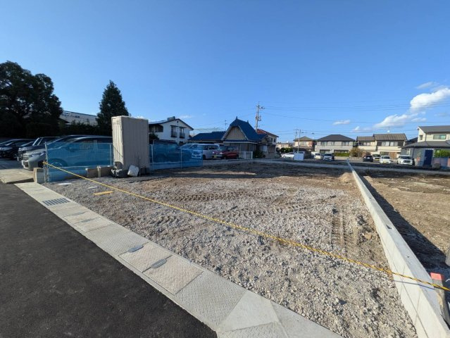 岡山市南区築港栄町　4棟③号棟の外観|◆③号棟建築予定地です。土地造成工事中（08/10/6現在）