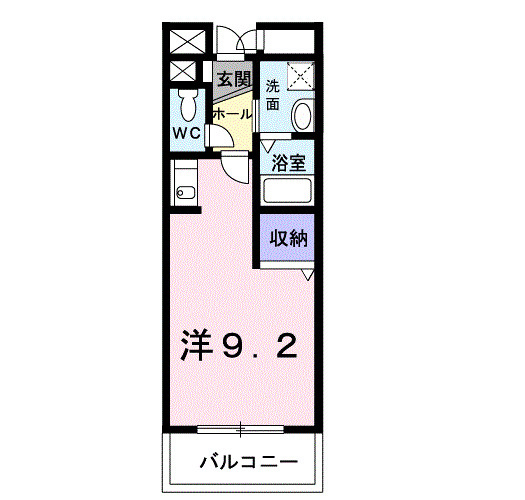 【間取り】 | ユタカビル | 一人暮らしにおすすめの間取り ！