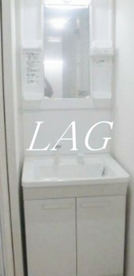 【洗面所】 | コーポ不二 | 独立洗面台です。