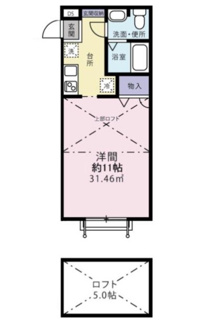 【間取り】 | Ｃｈｅｒｒｙ　Ｃｏｕｒｔ | 間取りです。