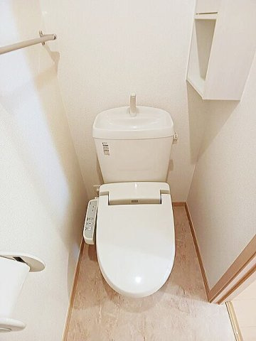 アルディエンテのトイレ|シンプルで使いやすいトイレです