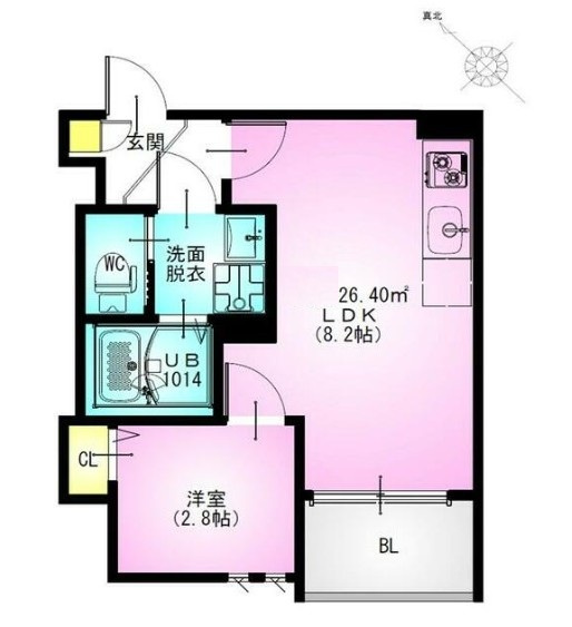 ＲＥＧＡＬＥＳＴ　瑞江の間取り