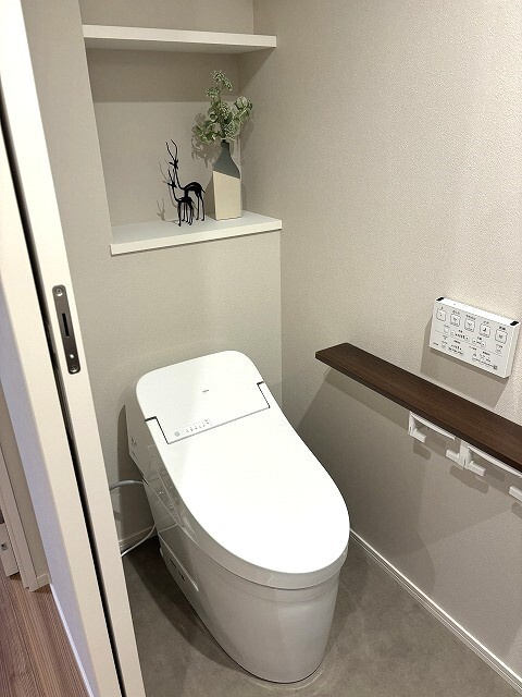 福岡市南区野間３丁目の賃貸マンションのトイレ