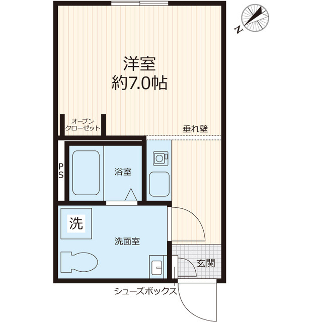 カーサ・パーチェの間取り