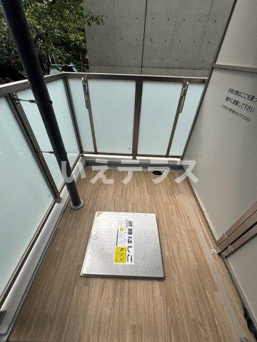 エスリード神戸三宮ヒルズのバルコニー