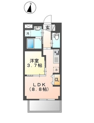 ラ・ベルメールの間取り