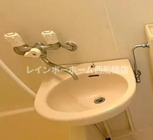Dエスト東野の洗面所