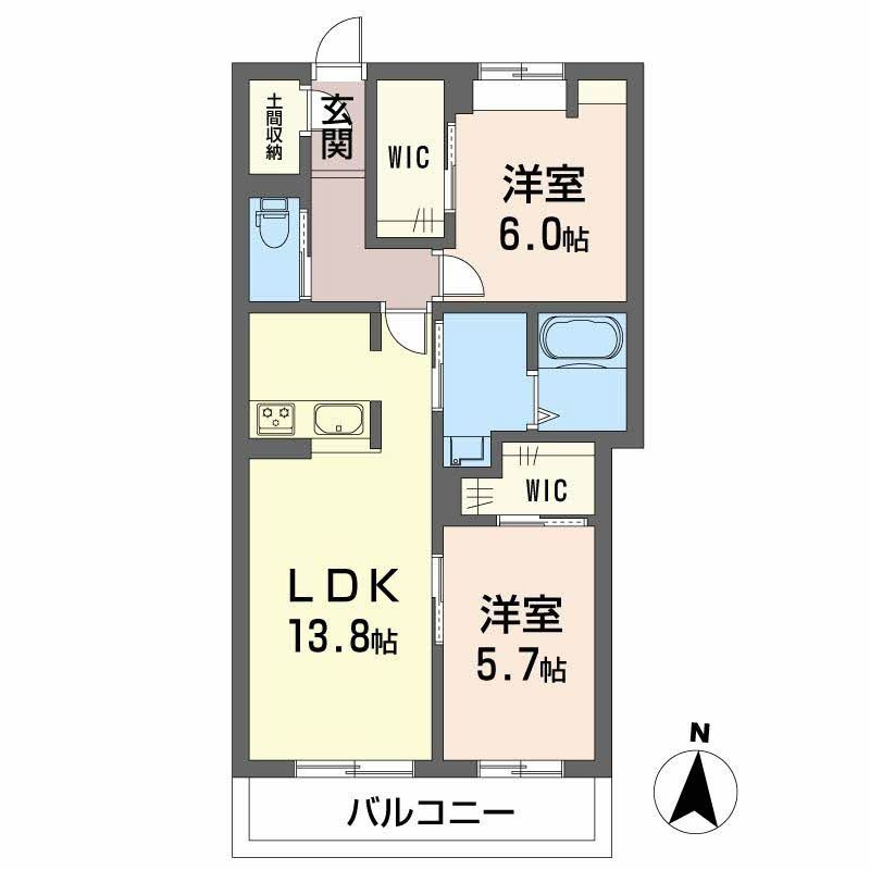 プランドミールの間取り
