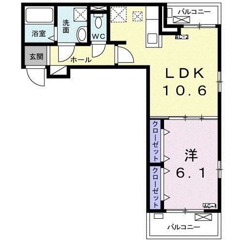 ソレアード西尾久の間取り