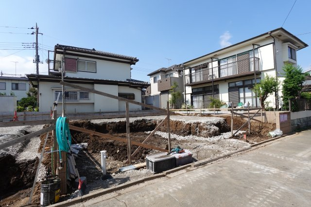 川越市霞ヶ関北6丁目　可変型3(4)LDK+カースペース2台付き　新築戸建の外観