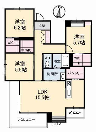 プランドミール の間取り