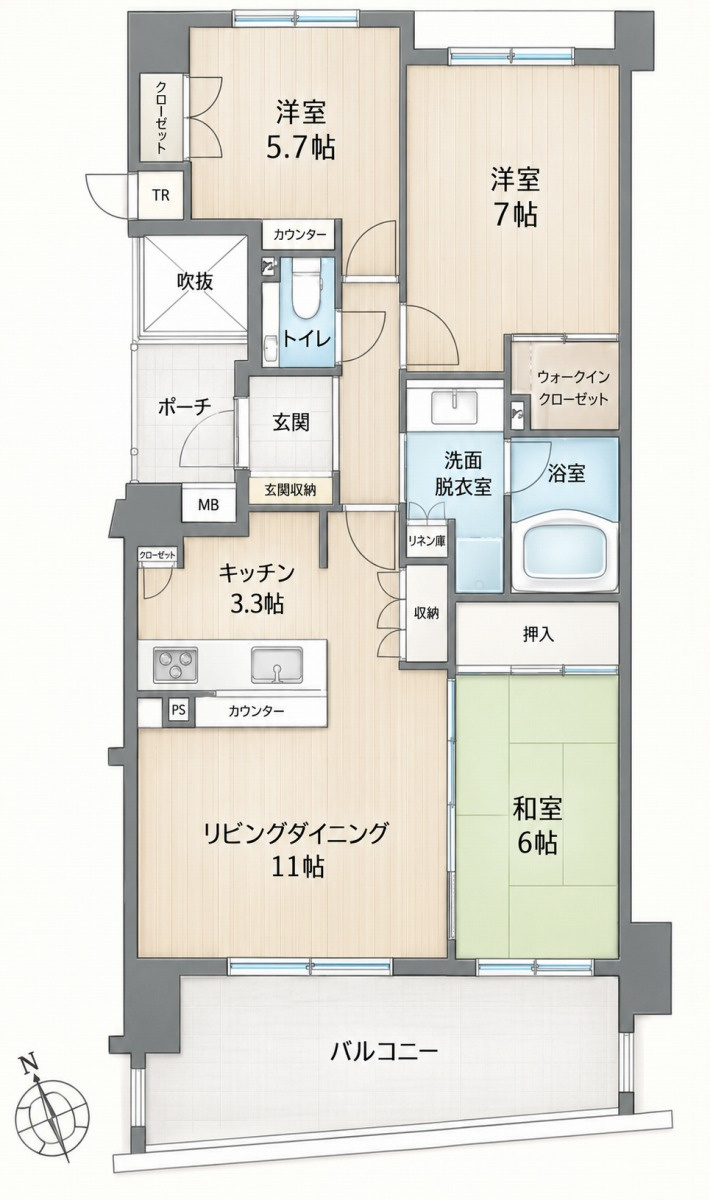 小田急プラウディア栗平Ⅱの画像