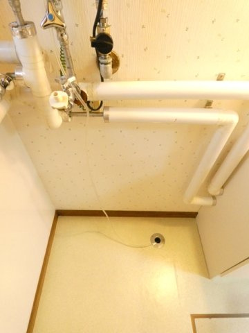 コーポからまつの洗面所