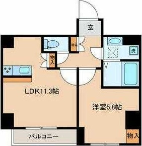 MON CHATONの間取り