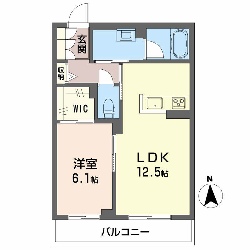ガーデンズ　ヒモリ の間取り