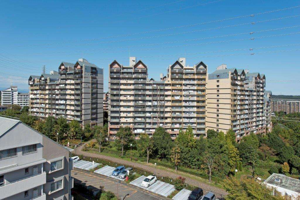 全戸604世帯の南大沢エリア最大規模の公団分譲マンション