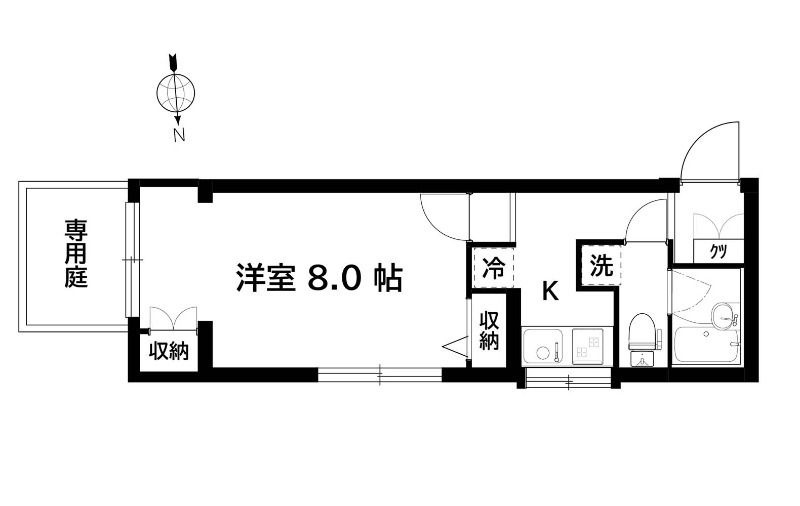ロイヤルマンション柳沢の間取り