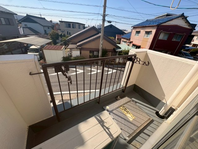 サンハイツイケダのバルコニー