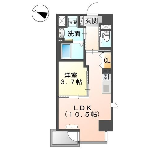 キアーズⅢの間取り