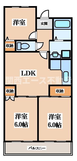 【間取り】 | ラビスタ志紀