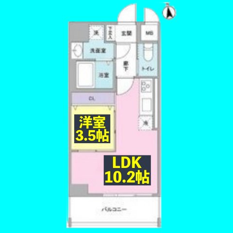 CATTLEYA　GARDENの間取り