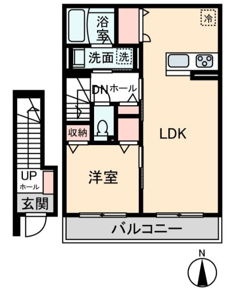 ハイムデポの間取り