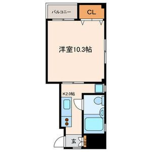 マキハイツの間取り