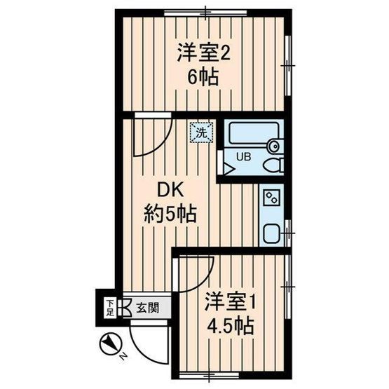 【間取り】 | メゾンイーストワイド